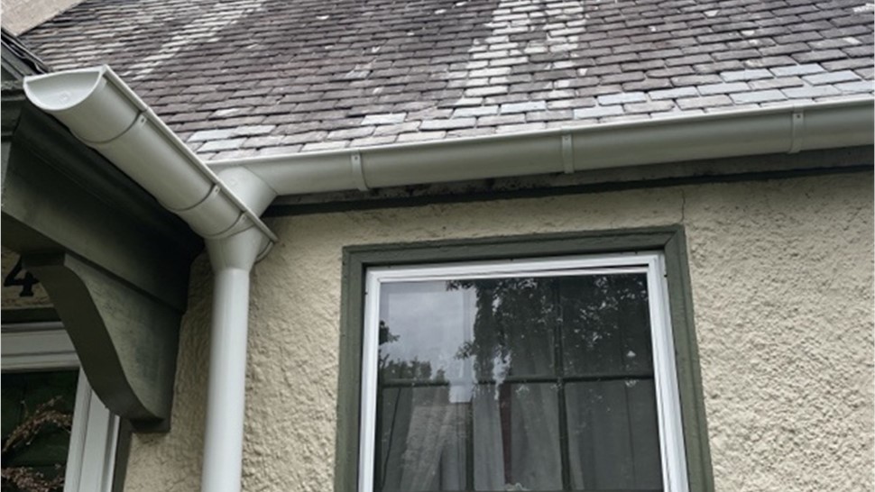 Gutters, Roofing Project in Newport News, VA by The Roofing Company