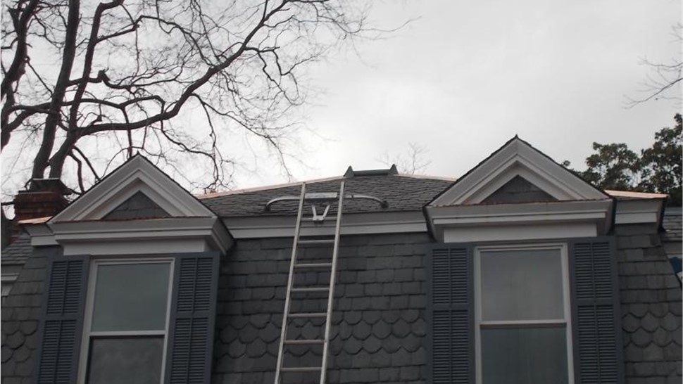 Roofing Project in Hampton, VA by The Roofing Company