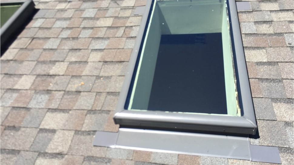 Skylights Project in Hampton, VA by The Roofing Company