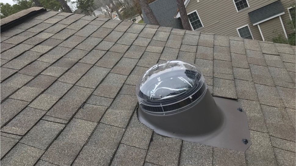 Skylights Project in Carrollton, VA by The Roofing Company
