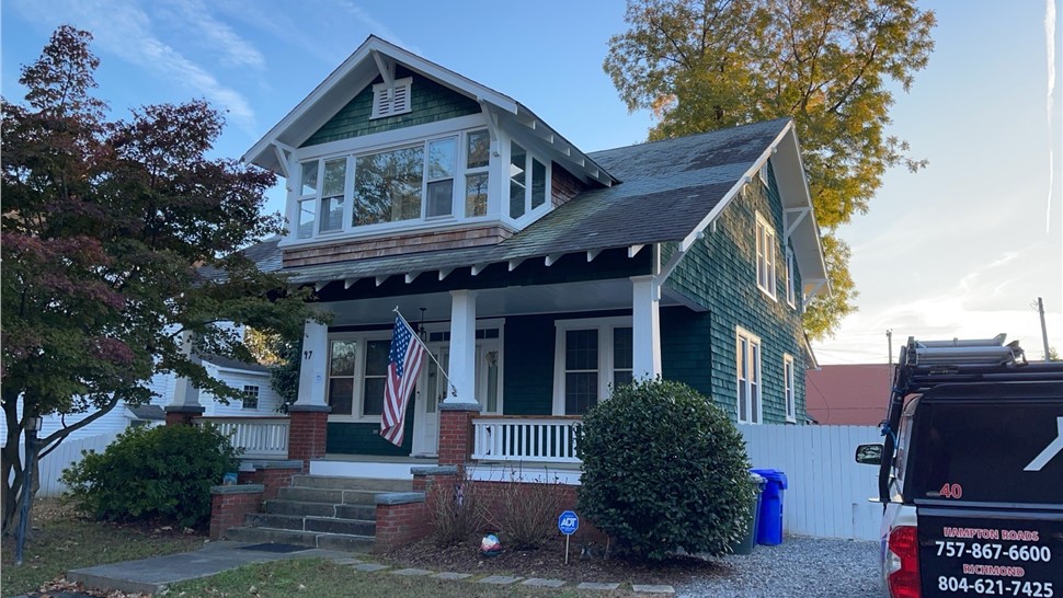 Roofing Project in Newport News, Virginia by The Roofing Company
