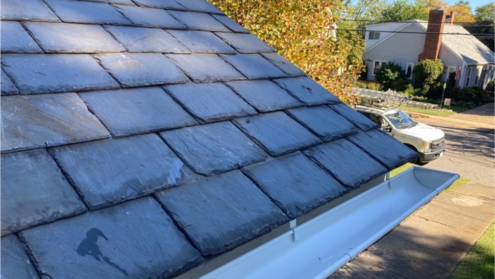 Gutters, Roofing Project in Norfolk, VA by The Roofing Company