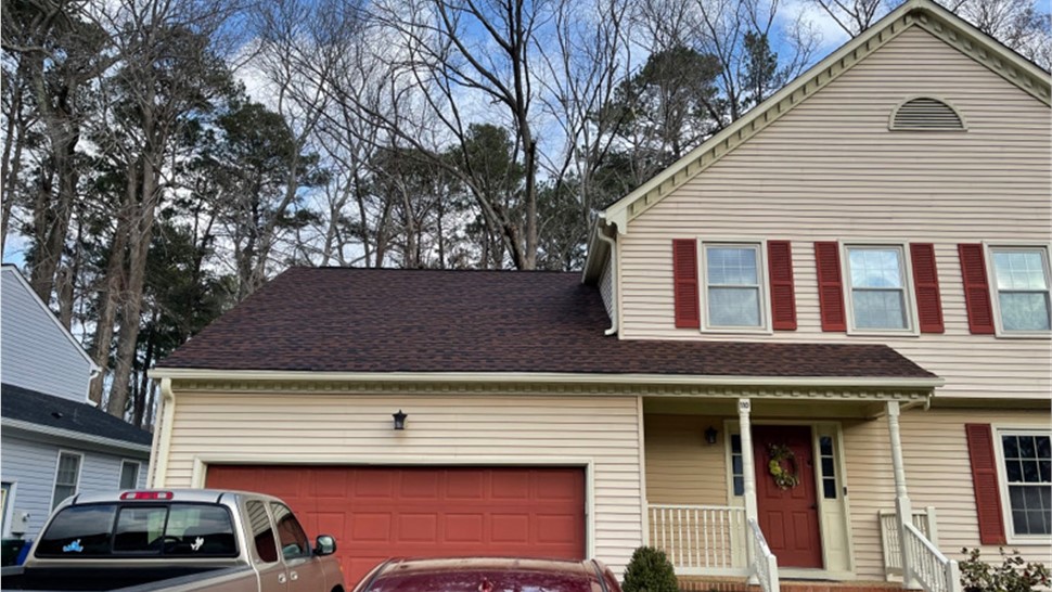 Roofing Project in Newport News, VA by The Roofing Company