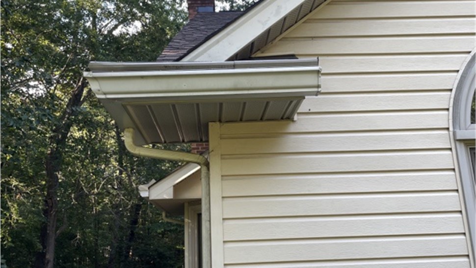 Gutters, Roofing Project in Williamsburg, VA by The Roofing Company