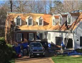 Gutters, Roofing, Skylights Project in Williamsburg, VA by The Roofing Company