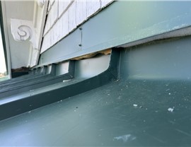 Gutters, Roofing Project in Ivor, VA by The Roofing Company