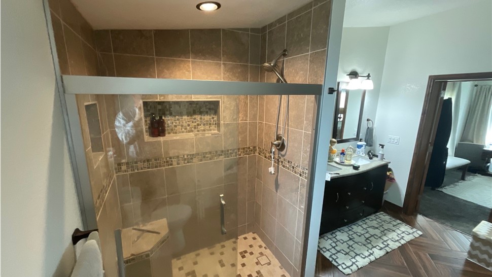 Baths Project in Kearney, NE by Thompson's Home Improvement