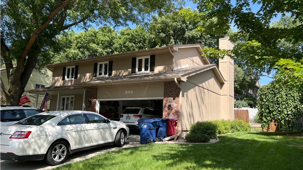 Siding Project in Papillion, NE by Thompson's Home Improvement