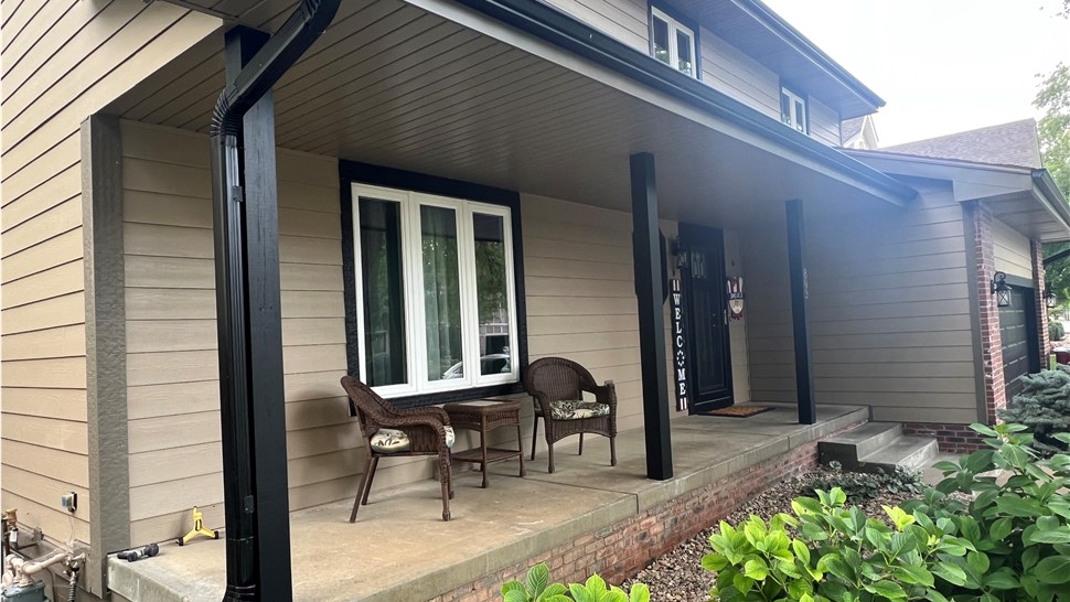 Siding Project in Papillion, NE by Thompson's Home Improvement