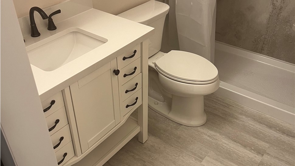 Baths Project in Loup City, NE by Thompson's Home Improvement