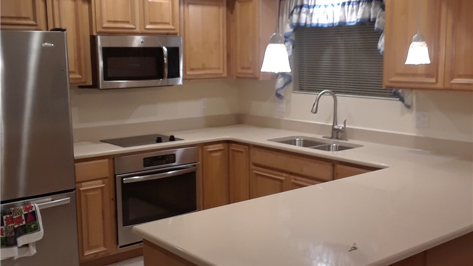 Cabinet Refacing Project Project in Saint George, UT by Thompson Bath