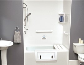 Bathrooms - Bathroom Step-Through Insert Photo 4