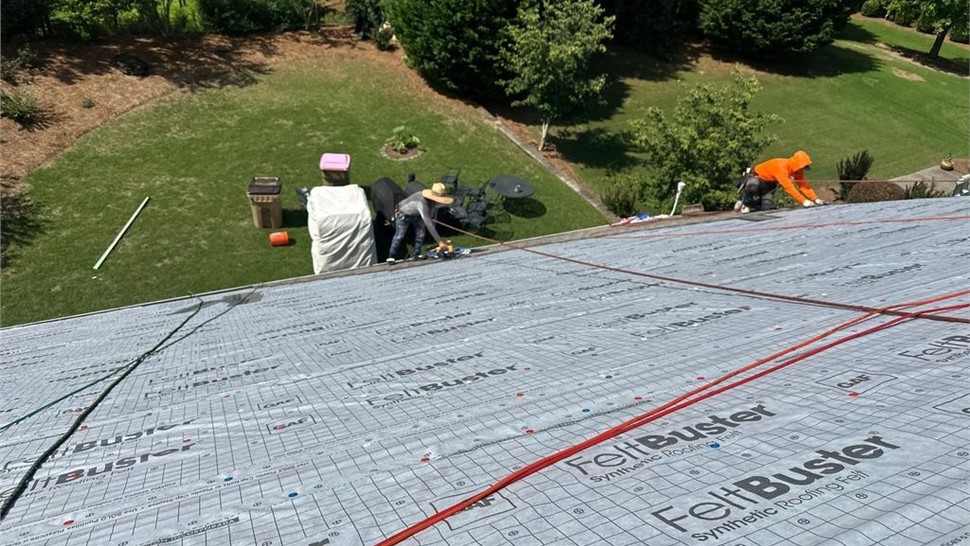 Roofing Project in Gainesville, GA by Top Tier Roofing & Restoration