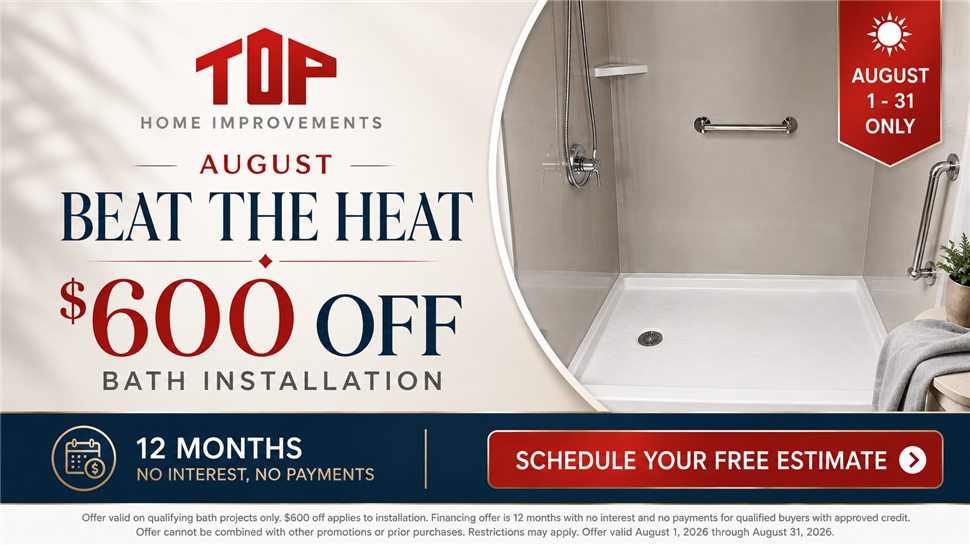 Beat The Heat with Top Home Improvement Bathroom Offer