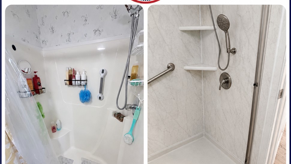 Showers Project in Zephyrhills, Florida by Top Notch Remodelers