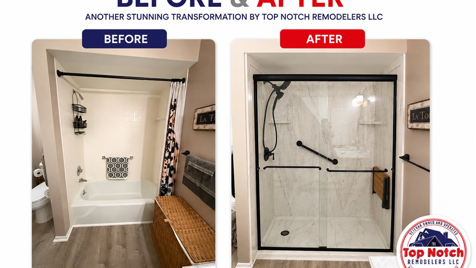 Bathroom Conversions Project in Bradenton, Florida by Top Notch Remodelers