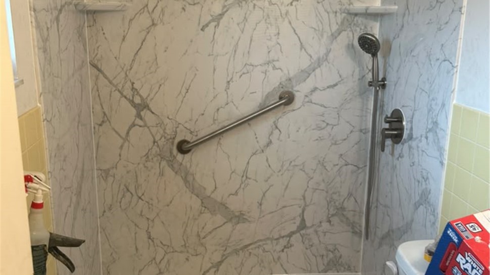 Bathroom Conversions, Bathrooms, Showers Project in Spring Hill, Florida by Top Notch Remodelers
