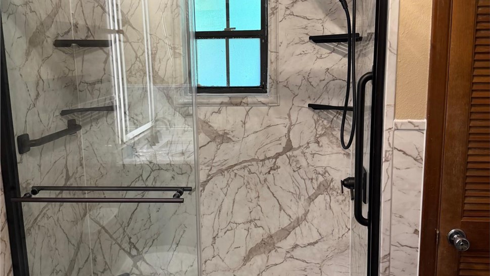 Bathroom Conversions Project in Brooksville, Florida by Top Notch Remodelers