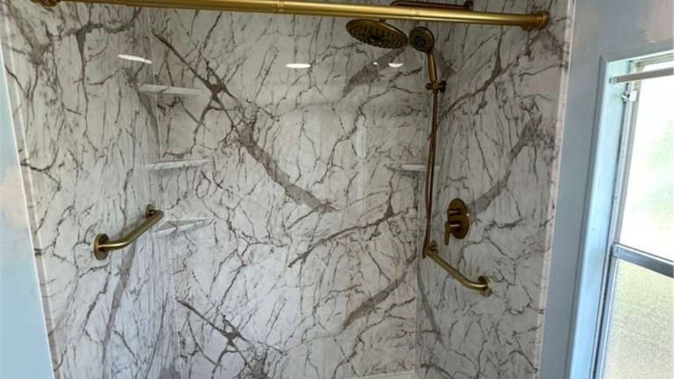 Showers Project in Wesley Chapel, Florida by Top Notch Remodelers