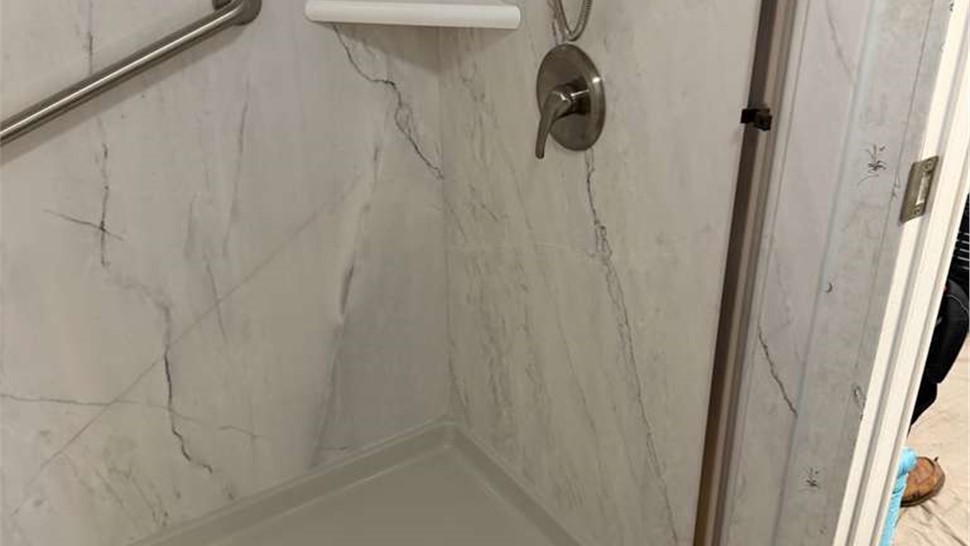 Showers Project in Zephyrhills, Florida by Top Notch Remodelers