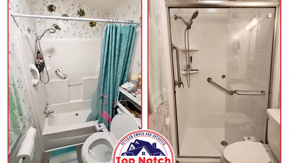 Bathroom Conversions Project in Riverview, Florida by Top Notch Remodelers
