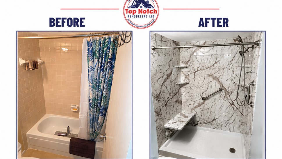 Bathroom Conversions Project in Largo, FL by Top Notch Remodelers