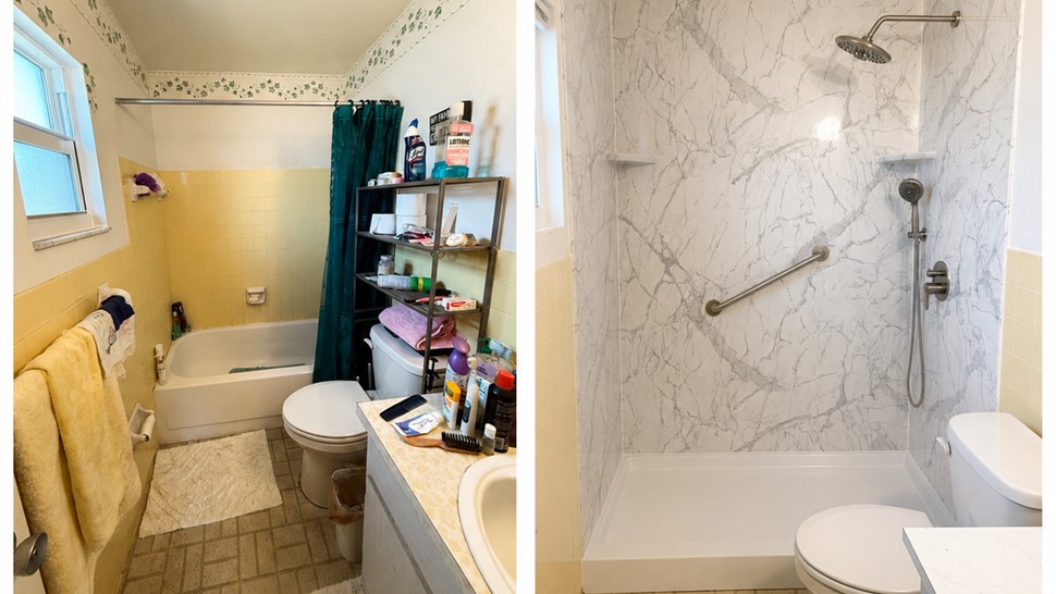 Bathroom Conversions, Bathrooms, Showers Project in Spring Hill, Florida by Top Notch Remodelers