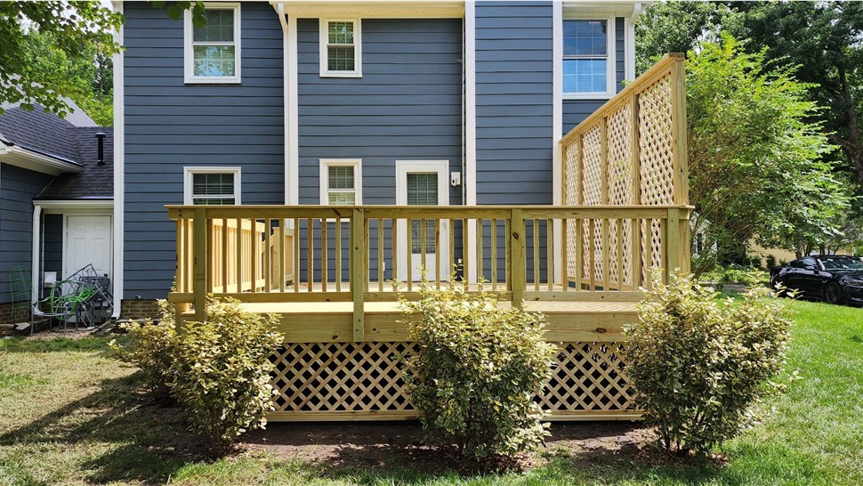 Deck Installation Photo 1