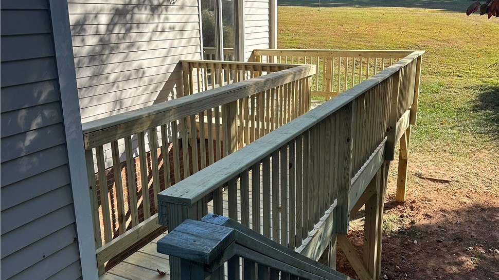 Decks Project in Garner, NC by The Remodeling Company