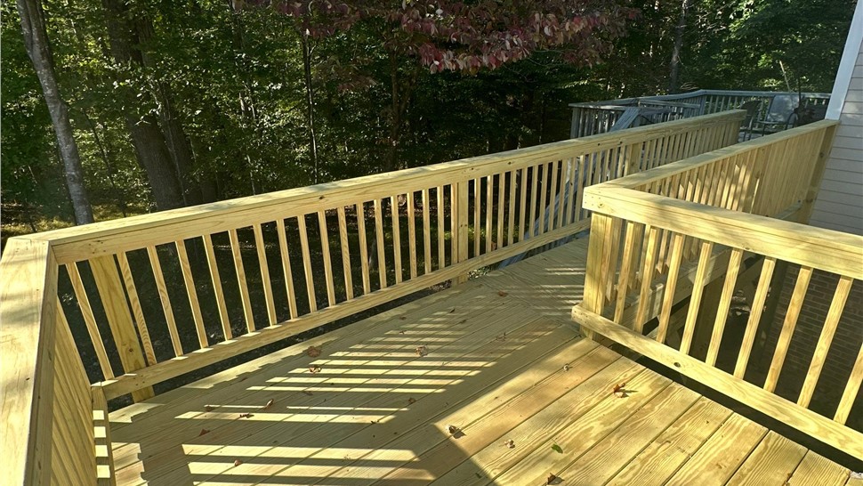Decks Project in Garner, NC by The Remodeling Company
