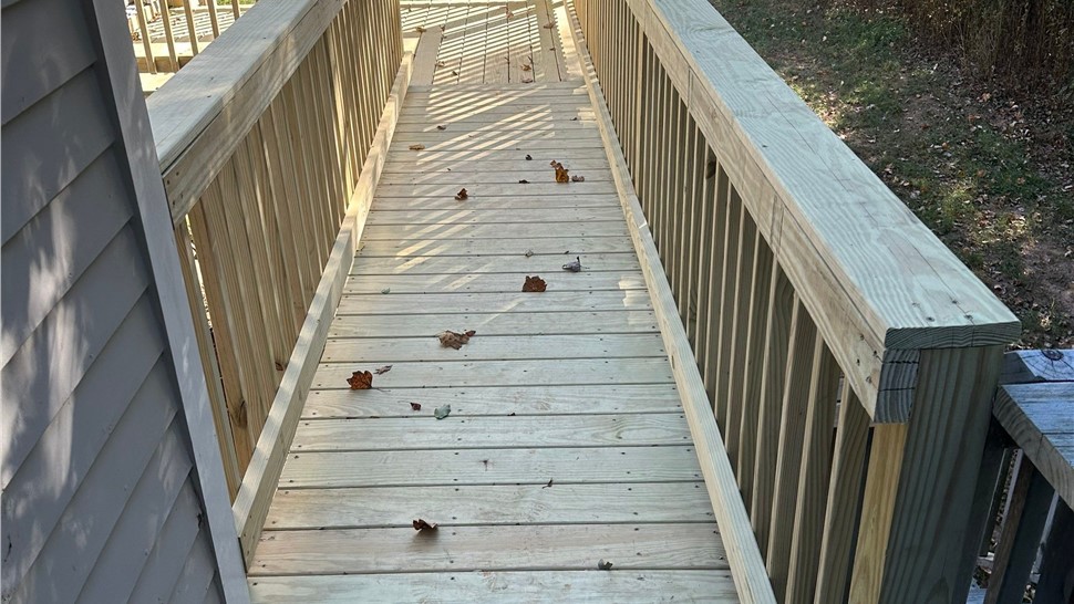 Decks Project in Garner, NC by The Remodeling Company