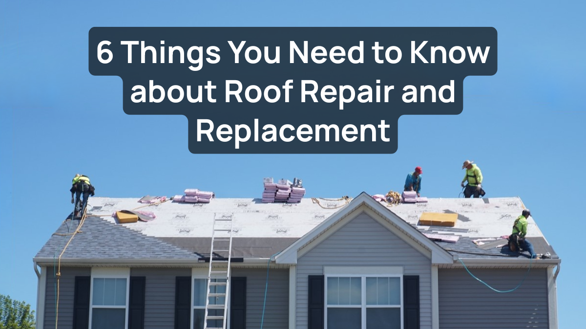 6 Things You Need to Know about Roof Repair and Replacement