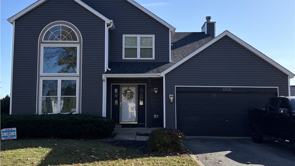 Storm Damage, Roofing, Gutters, Siding Project in Plainfield, IL by TTLC, Inc