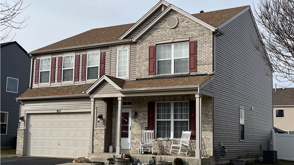 Woodale, Bloomingdale, Grayslake, Joliet, Plainfield, satisfied customer, seamless gutters, siding hail damage, siding repair, roofing repair, seamless gutter systems, affordable, wind damage.