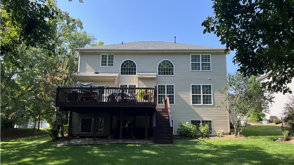 Estate Grey Owens Corning Shingle Installation, Hoffman Estates Illinois