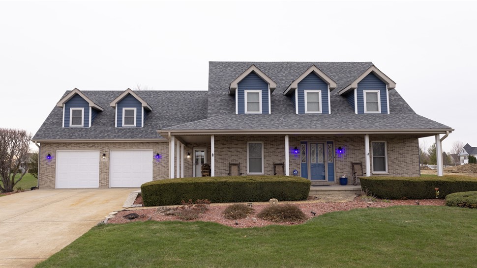 Storm Damage, Roofing, Gutters, Siding Project in New Lenox, IL by TTLC, Inc