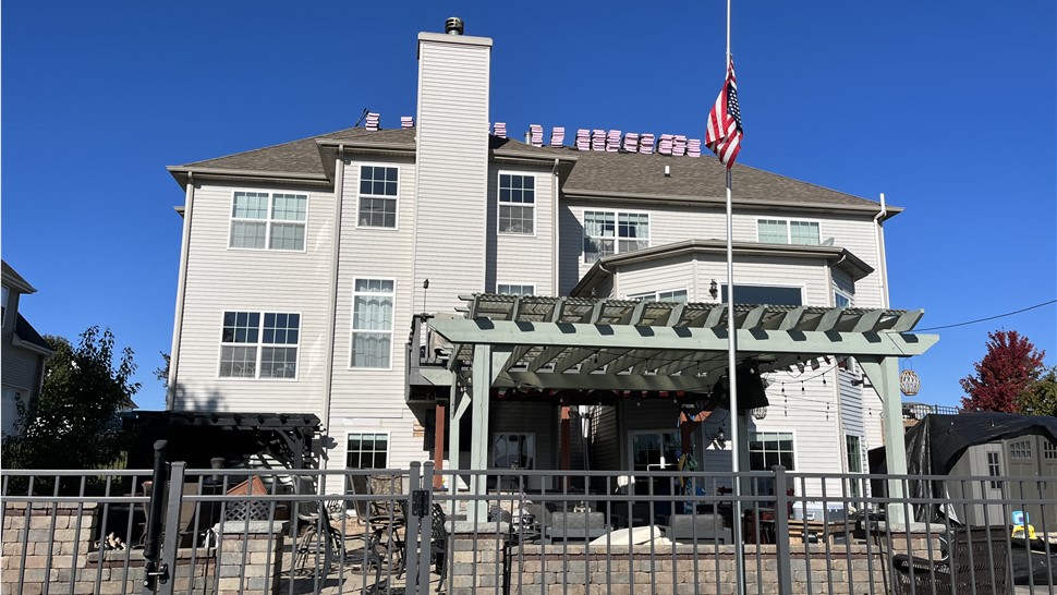 Woodridge, Woodale, Bloomingdale, Grayslake, Joliet, Plainfield, satisfied customer, seamless gutters, siding hail damage, siding repair, roofing repair, seamless gutter systems,