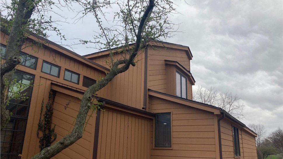 Gutters, Roofing, Storm Damage Project in Wheaton, Illinois by TTLC, Inc