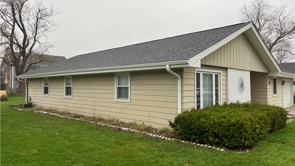 Roofing, Storm Damage Project in Darien, Illinois by TTLC, Inc