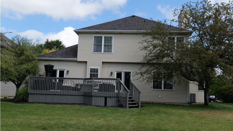 Yorkville Roof Installation Driftwood Owens Corning