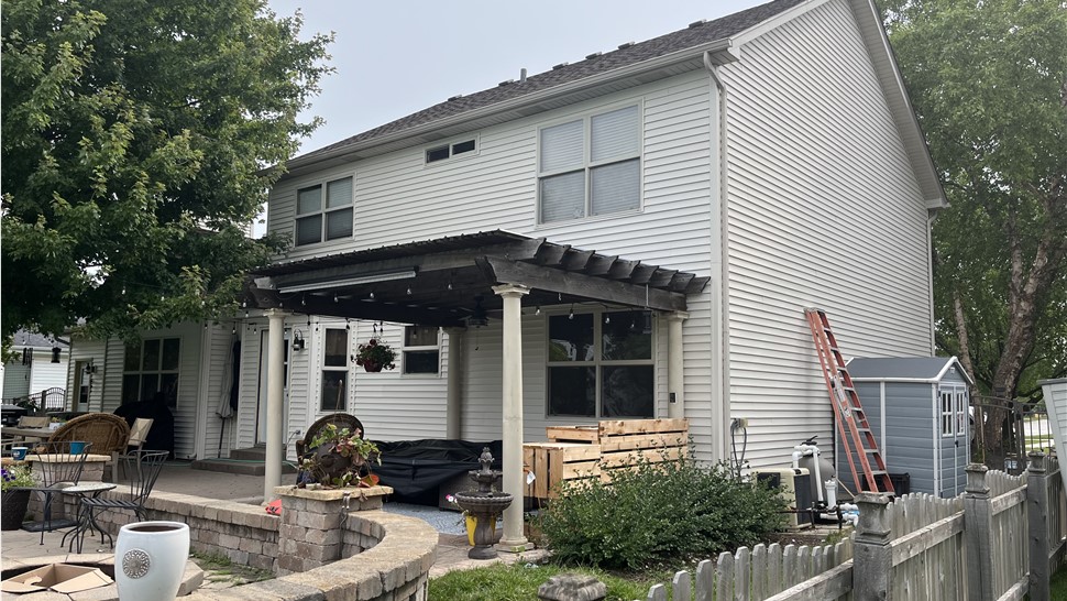 Island Pearl Owens Corning Roofing Shingle Installation Plainfield, Illinois