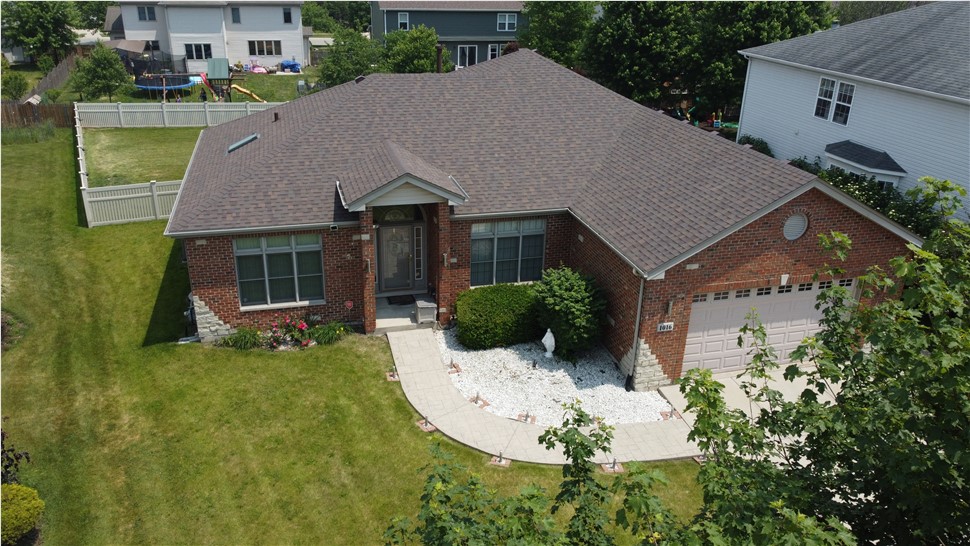 Storm Damage, Roofing Project in Shorewood, IL by TTLC, Inc