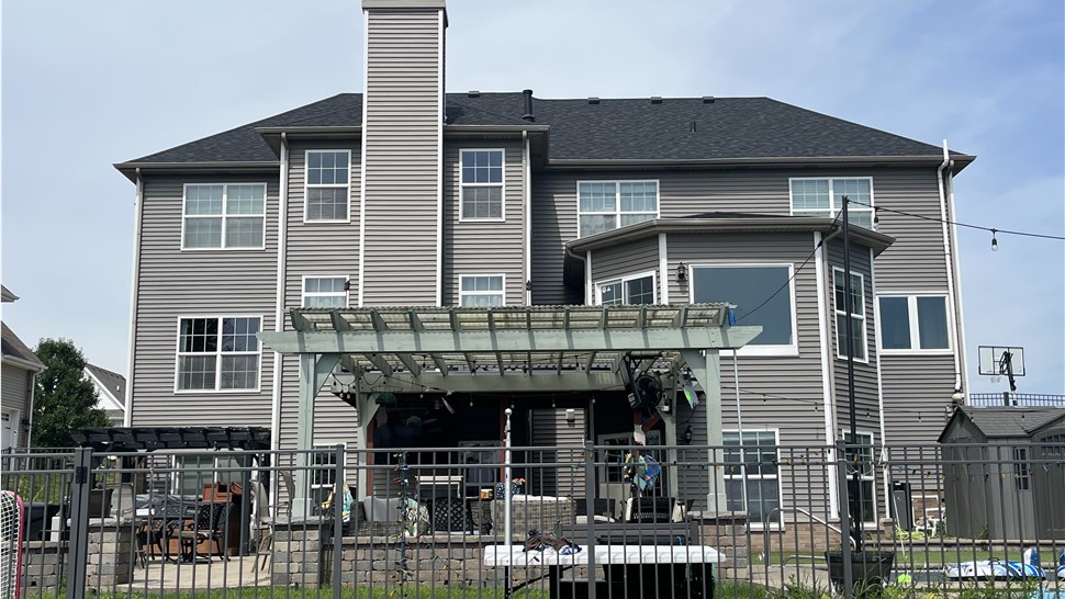 Vinyl Siding Variform "Smokey Grey" Plainfield Illinois