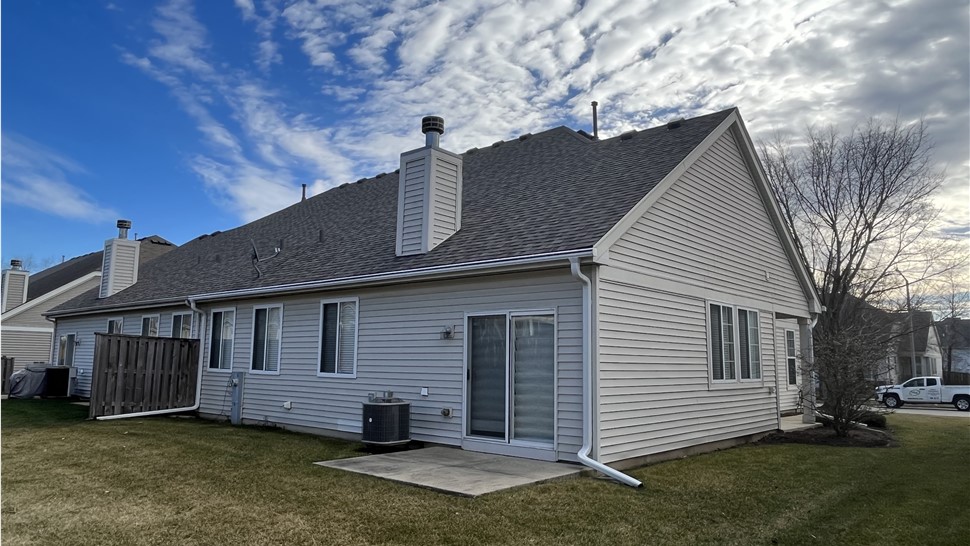 Gutters installations, seamless gutter systems, soffits, gutter aprons, roofing, residential roofing installation, roofing contractors, roof wind damage, roof inspection.