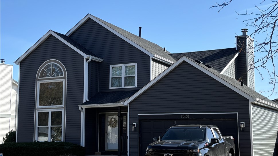 Gutters, Roofing, Siding, Storm Damage Project in Plainfield, IL by TTLC, Inc