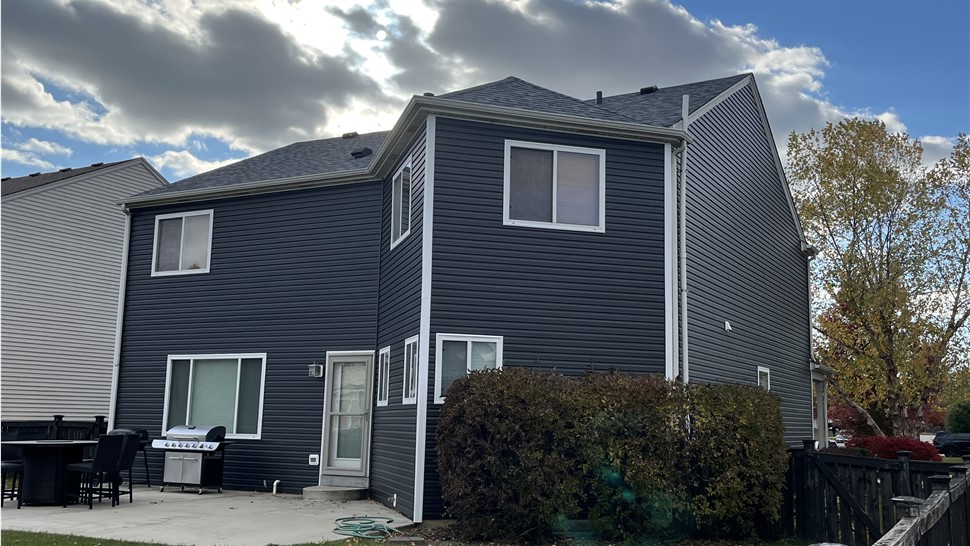 Woodridge, Woodale, Bloomingdale, Grayslake, Joliet, Plainfield, satisfied customer, seamless gutters, siding hail damage, siding repair, roofing repair, seamless gutter systems,