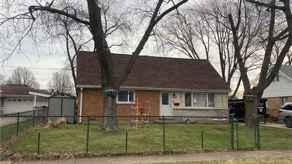 Roofing, Storm Damage Project in Bridgeview, IL by TTLC, Inc