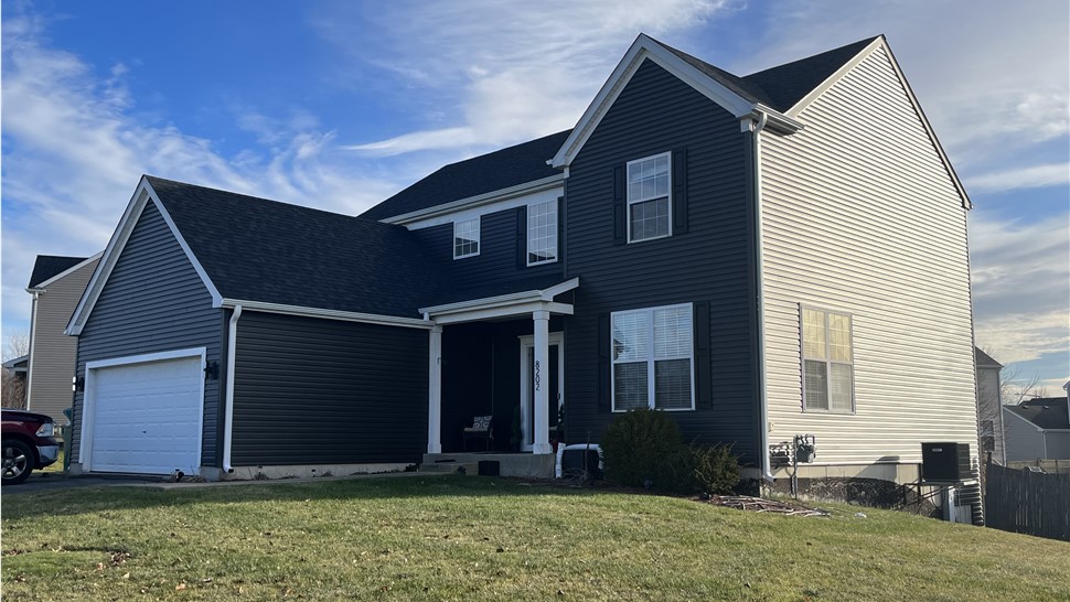 Woodale, Bloomingdale, Grayslake, Joliet, Plainfield, satisfied customer, seamless gutters, siding hail damage, siding repair, roofing repair, seamless gutter systems, affordable, wind damage.
