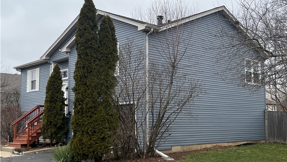 Back angle, siding job, efficient, organized, patient, informed, dedicated, well respected, well reviewed, industry leader.