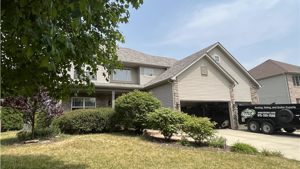 Plainfield Roof, Owens Corning Shingles "Sand Dune"